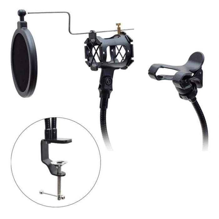 ÇOK SATAN Powermaster Kg-24 Bir Telefon Bir Mikrofon Tutacağı