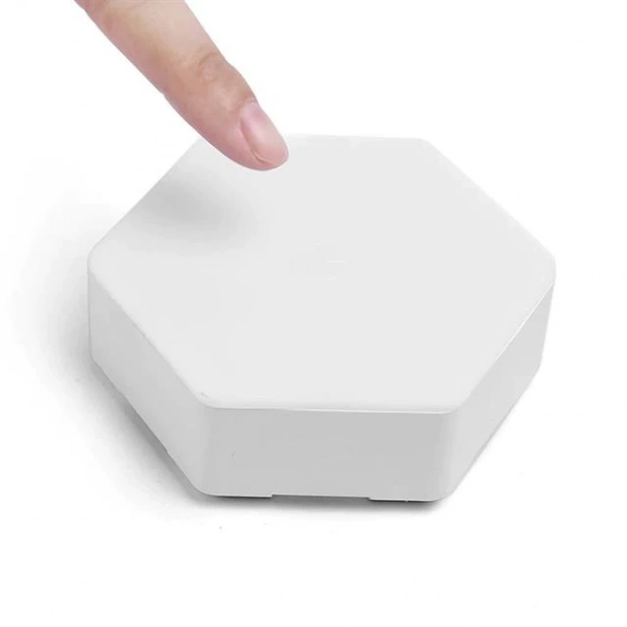 ÇOK SATAN Powermaster Mx-359 Tekli Altıgen Kumandalı Pilli Dokunmatik Tezgah Altı - Duvar Led Aydınlatma