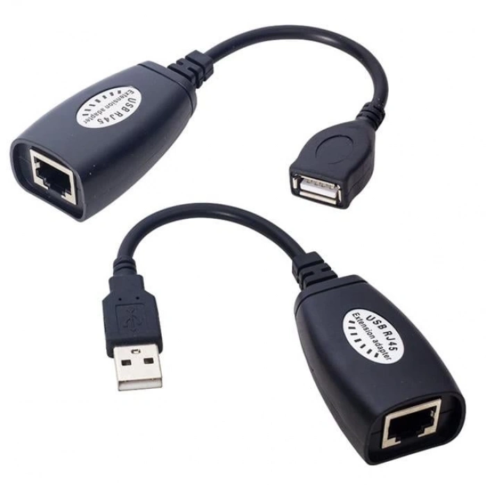 ÇOK SATAN Powermaster Pm-13083 Usb Extrender 50 Metre Rj45 Uzatma Kablosu