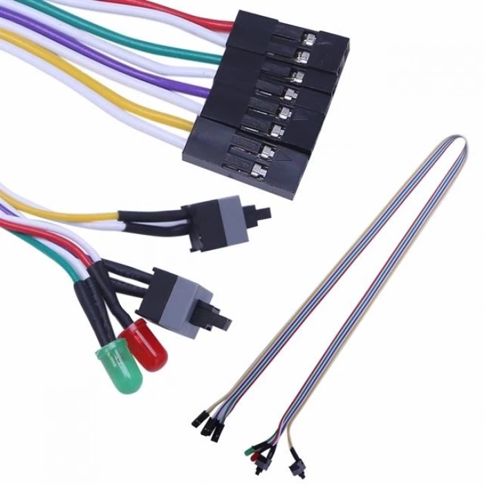 ÇOK SATAN Powermaster Pm-14367 Bilgisayar Pc Kasa Kablosu 65cm (power Led, Hdd Led, Reset Sw, Power Sw)