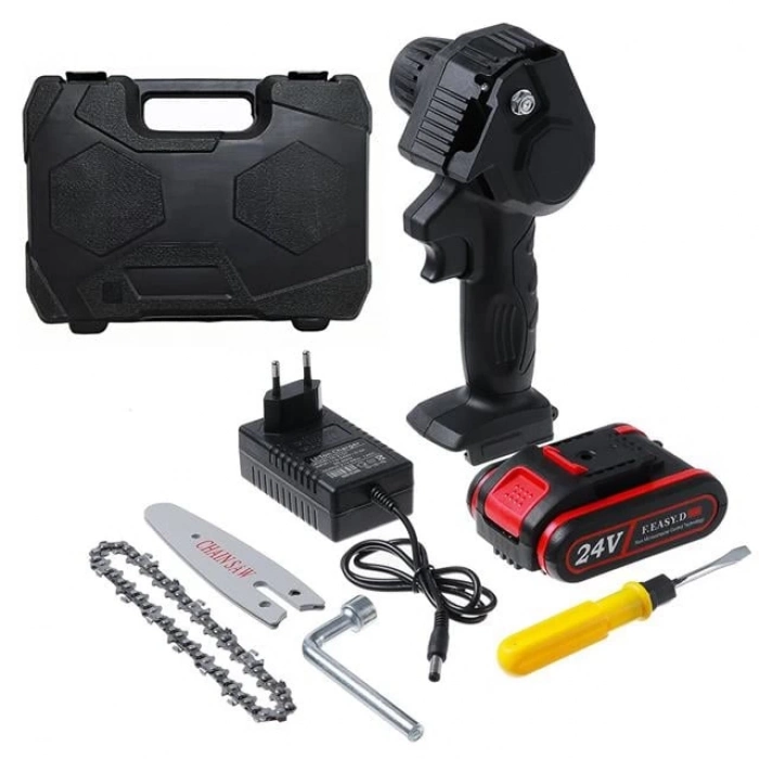 ÇOK SATAN Powermaster Pm-20309 Zincirli Şarjlı Matkap Testere 24 Volt - 550 Watt