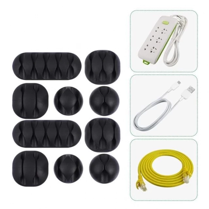 ÇOK SATAN Powermaster Pm-22778 10lu Kablo Düzenleyici Klips