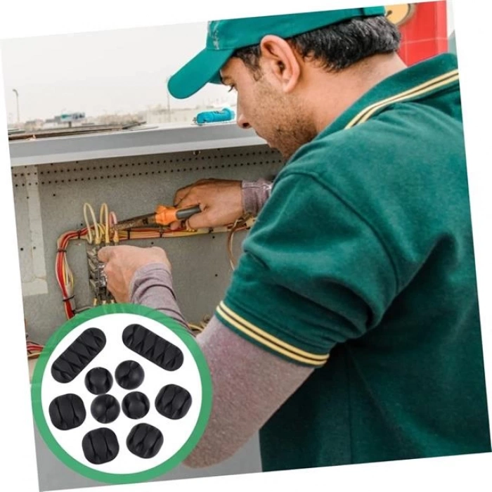 ÇOK SATAN Powermaster Pm-22778 10lu Kablo Düzenleyici Klips