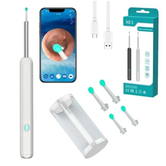 ÇOK SATAN Powermaster Pm-24064 Endoskop Kameralı Kulak Temizleme Seti