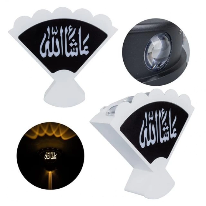 ÇOK SATAN Powermaster Pm-24454 3000k Maşallah Arapça Üçgen Dekoratif Led Duvar Aplik