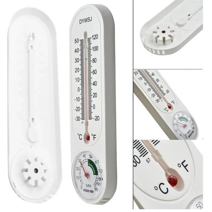 ÇOK SATAN Powermaster Pm-24665 Analog Sıcaklık Nem Ölçer Termometre