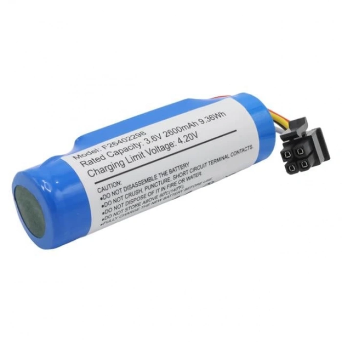 ÇOK SATAN Powermaster Pm-24803 3.6v 2600mah 4 Pin Soketli Beko Yazar Kasa Pos Cihazı Pili 18650 Lityum Batarya (vps906r)