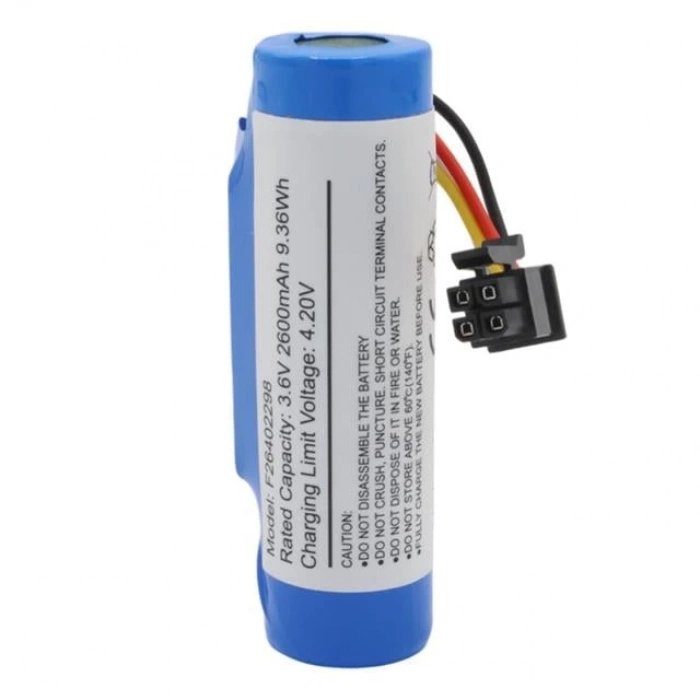 ÇOK SATAN Powermaster Pm-24803 3.6v 2600mah 4 Pin Soketli Beko Yazar Kasa Pos Cihazı Pili 18650 Lityum Batarya (vps906r)