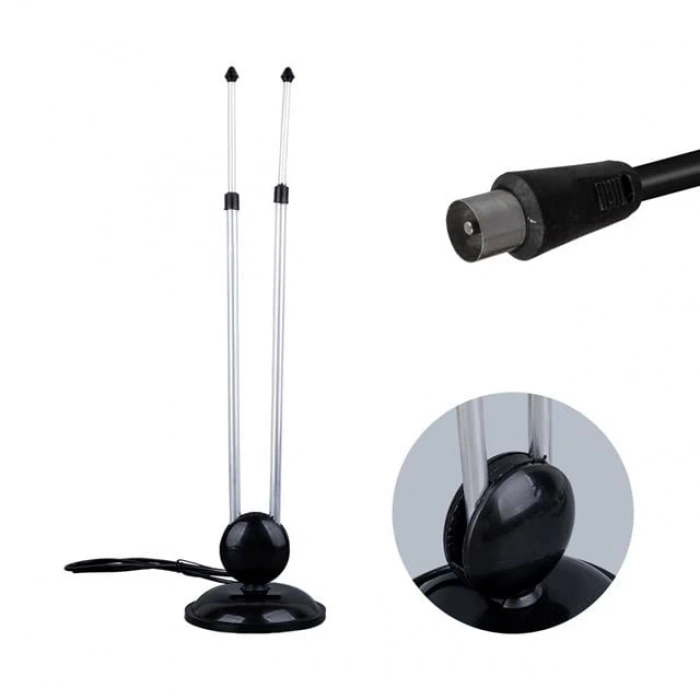 ÇOK SATAN Powermaster Pm-25024 Tv Üstü Eski Tip Karasal Yayın Anten