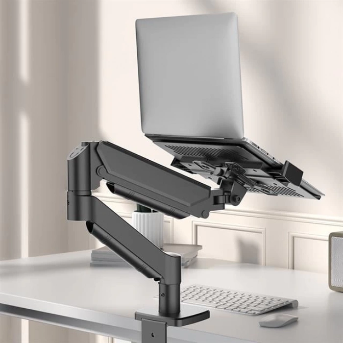 ÇOK SATAN Powermaster Pm-252-j 13-32 Amortisörlü Tek Kol Gaming Monitör Ofis Laptop Notebook Tutucu Masa Stand Askı Aparatı