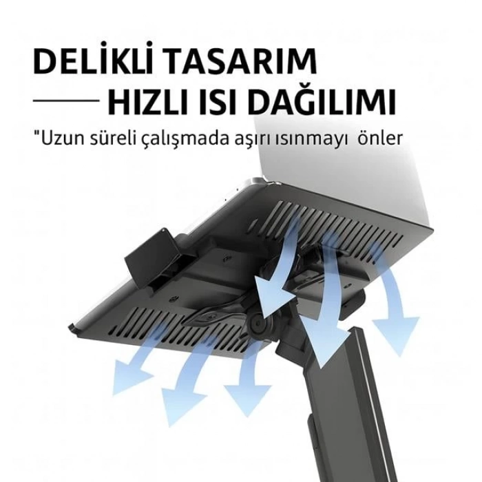 ÇOK SATAN Powermaster Pm-252d-j 13-32 Amortisörlü Stand Çift Kol Lcd-led Gaming Monitör Laptop Tutucu Masa Askı Aparatı