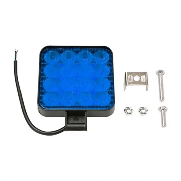 ÇOK SATAN Powermaster Pm-25309 Suv - Off Road - Motosiklet Farı Sis Lambası Mavi Led 12 Volt 48 Watt