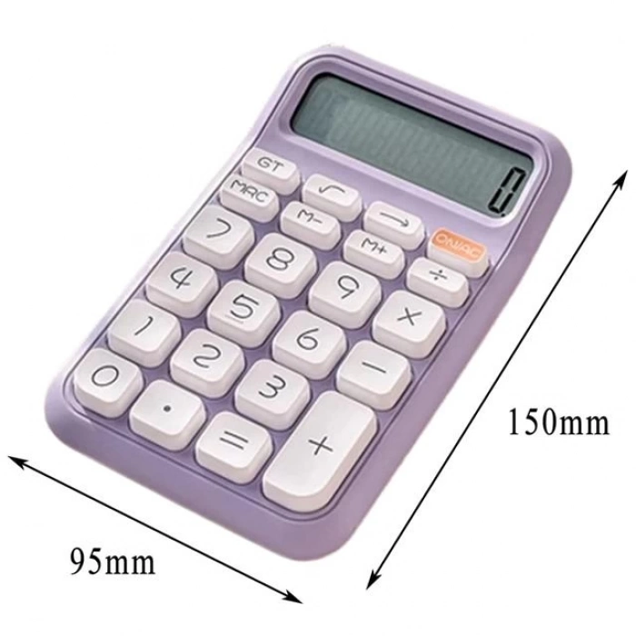 ÇOK SATAN Powermaster Pm-25411 mor 12 haneli hesap Makinesi