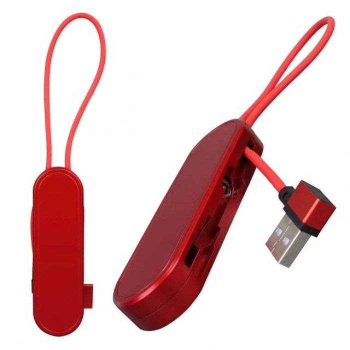 ÇOK SATAN Powermaster Pm-25904 3 İn 1 Kırmızı Çok Amaçlı Taşınabilir Şarj Kablosu