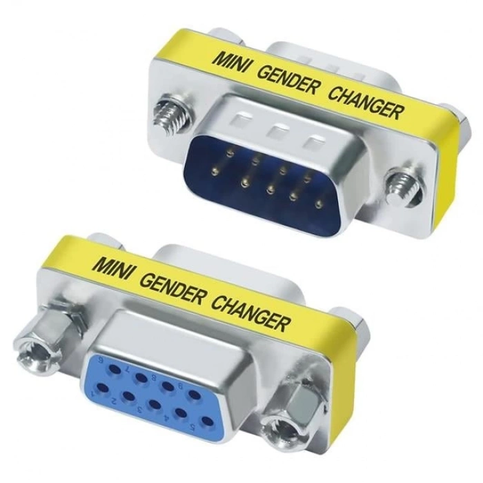 ÇOK SATAN Powermaster Pm-26520 Db9 Rs232 Erkek-dişi (m2f) 9 Pin Çevirici Ara Adaptör