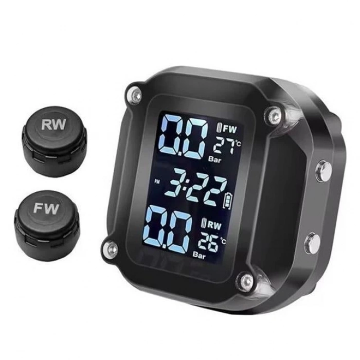 ÇOK SATAN Powermaster Pm-28656 Motosiklet Kablosuz Lastik Basınç Ve Sıcaklık İzleme Sistemi (tpms)