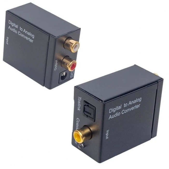 ÇOK SATAN Powermaster Pm-32145 Dijital Optik Ses To Rca Audio Çevirici Konverter