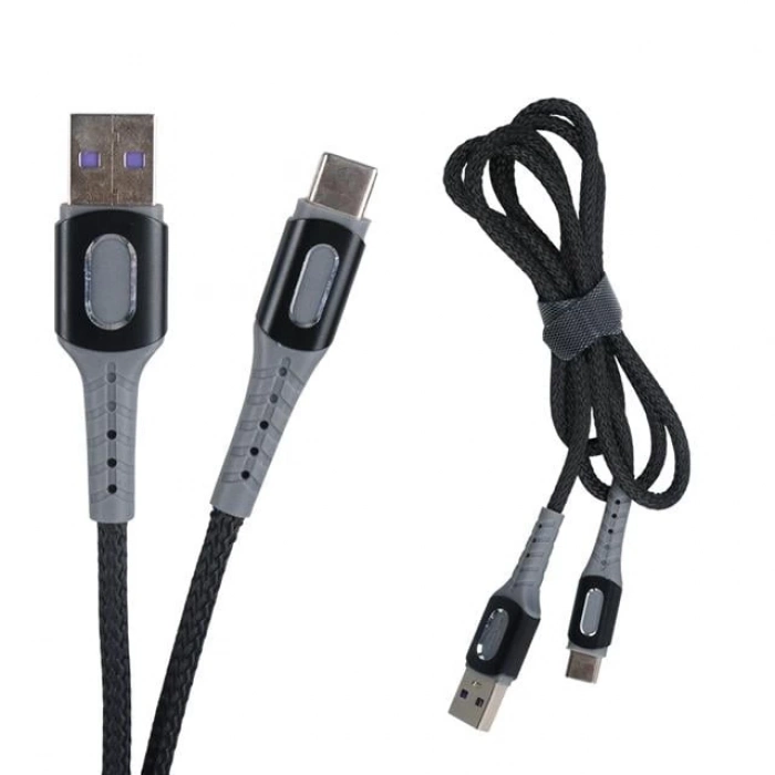 ÇOK SATAN Powermaster Pm-3785 Usb-a To Type-c 5 Amper Şarj Ve Data Veri Kablosu (1 Metre)