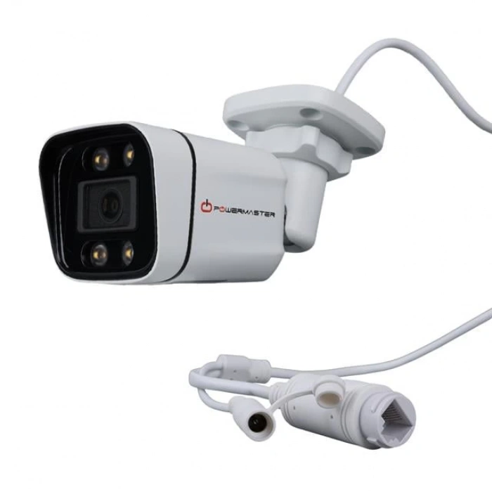 ÇOK SATAN Powermaster Pm-6380 2mp H265 + Poe Metal Kasa Ip Kamera Uniview