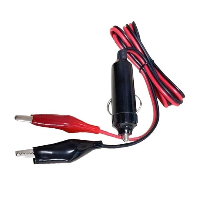 ÇOK SATAN Powermaster Pm-7799 Krokodil Uçlu Araç Çakmak Fişi 1 Metre Kablolu