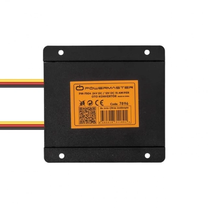 ÇOK SATAN Powermaster Pm-7896 24-12 Volt 5 Amper Oto Konvertör Voltaj Düşürücü