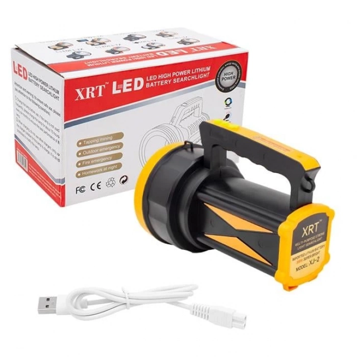 ÇOK SATAN Powermaster Şarjlı Ledli 3 Kademeli El Feneri Xj-2 500lm