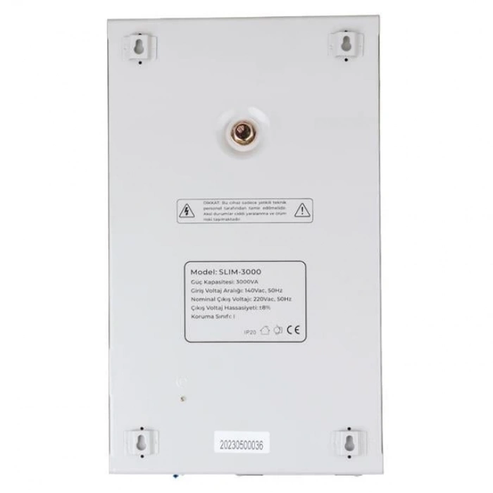 ÇOK SATAN Powermaster Slım-3000 Otomatik 3000 Watt Kombi Voltaj Regülatörü