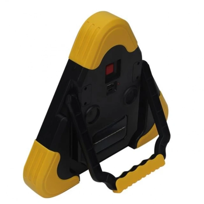 ÇOK SATAN Powermaster Solar Şarj Üçgen Cob Aydınlatma Park Lambası Hb-7709