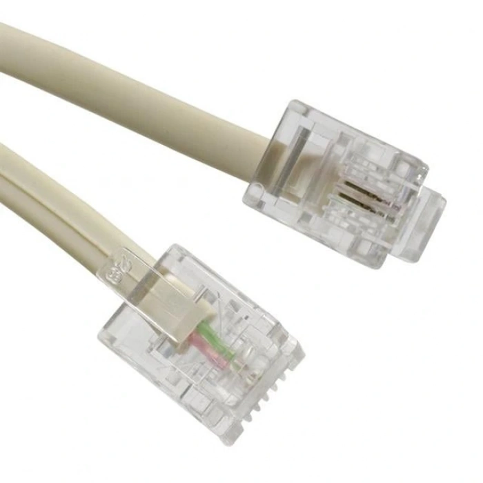 Powermaster Telefon Kablosu 10 Metre 2 Pin Soketli