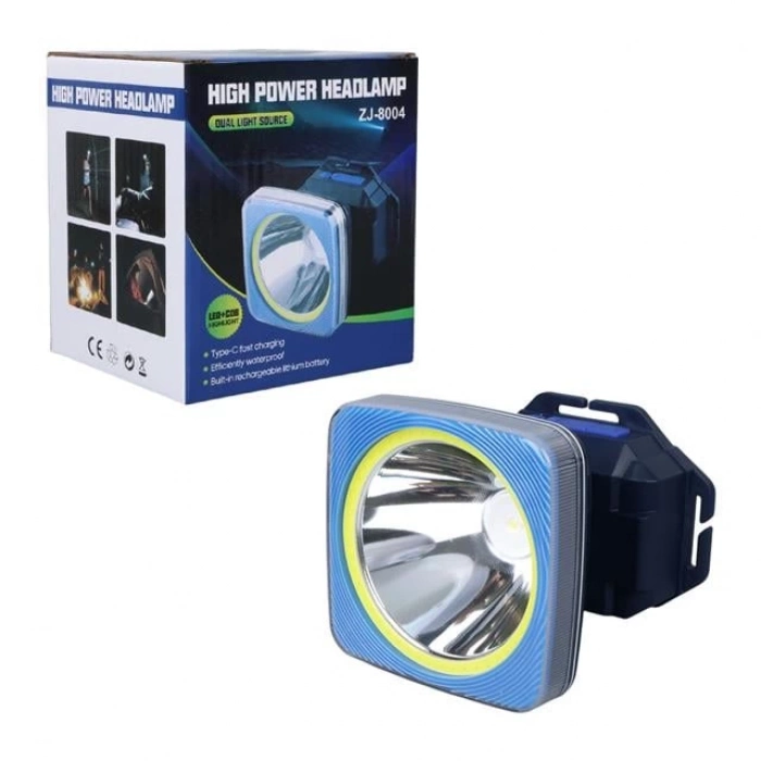 ÇOK SATAN Powermaster Zj-8004 Cob - Power Led Büyük Boy Kafa Lambası