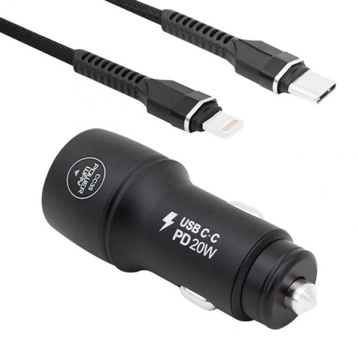 ÇOK SATAN Powerway Cc35 Yeni Nesil Usb-c (iphone To Type-c) Araç Şarj Seti (pd18w)