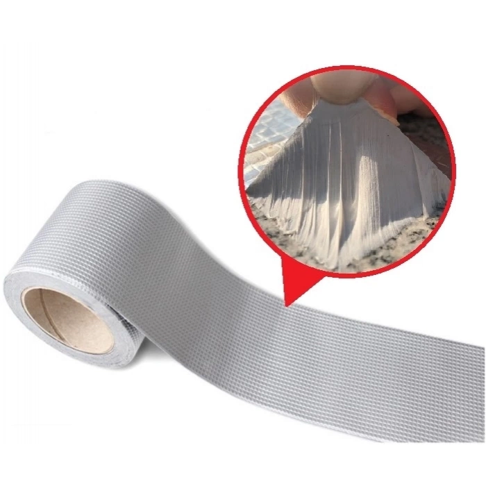 ÇOK SATAN Pratik 5 Metre X 10cm Çamur Bant Alüminyum İzolasyon Tamir Çatlak Bantı