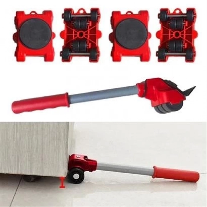 ÇOK SATAN Pratik Ağır Beyaz Eşya Mobilya Taşıma Kaydırma Aleti Aparatı Seti Tekerlekli Basit Kullanım