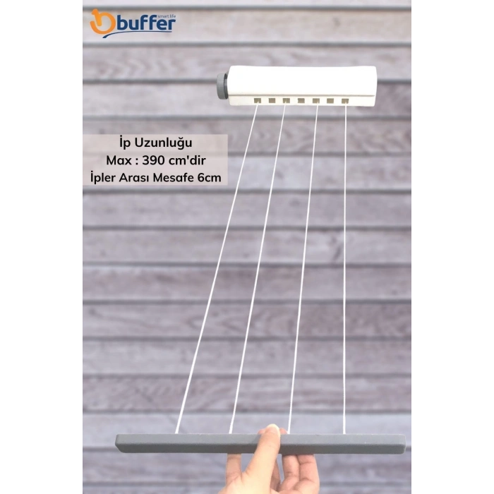 ÇOK SATAN Pratik Portatif Yeni Nesil Çek As Kolay Askılık 5 Ipli Askılık