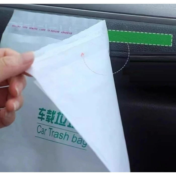 ÇOK SATAN Pratik Su Geçirmez Oto Araba Çöp Poşeti Yapışkanlı 20 Adet