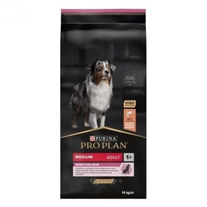 ÇOK SATAN Pro Plan Optiderma Somonlu Hassas Yetişkin Köpek Maması 14 Kg
