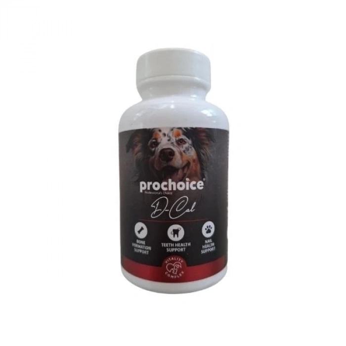 ÇOK SATAN Prochoice D-Cal Kemik Sağlığı Destekleyici Köpekler için Tablet 84 Adet