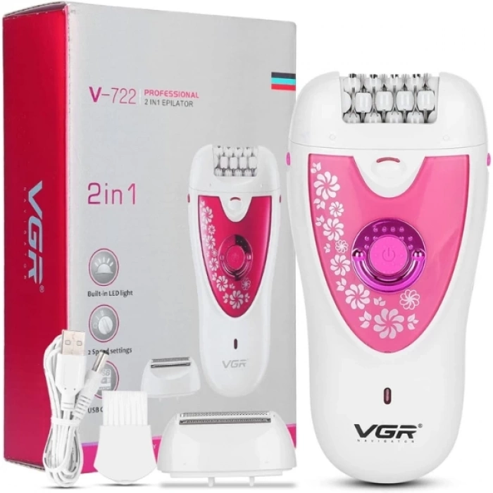 ÇOK SATAN Profesyonel 2 Başlıklı Epilasyon Aleti