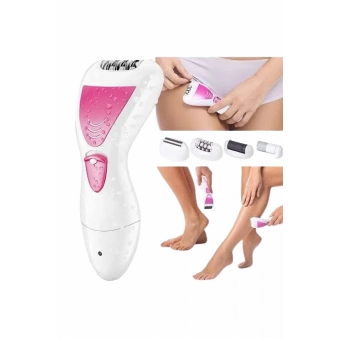 ÇOK SATAN Profesyonel 4in1 Çok Amaçlı Epilasyon Aleti Şarjlı Pratik Taşınabilir