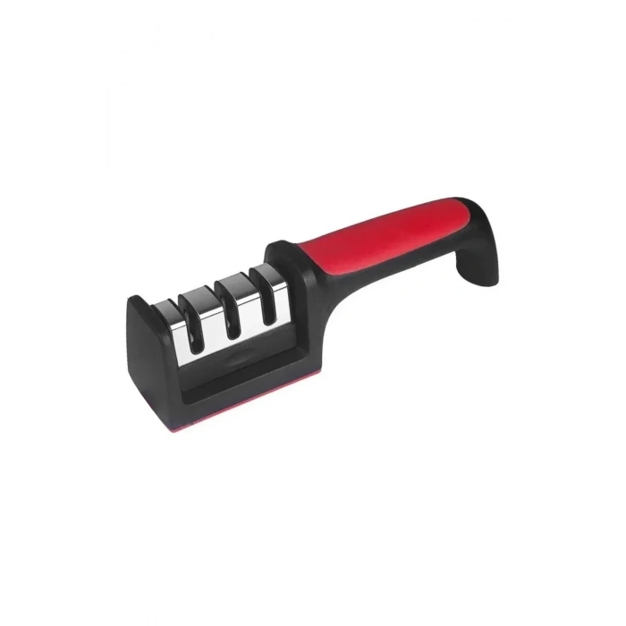 ÇOK SATAN Profesyonel Bıçak Bileyici 3 Açılı Elmas Seramik Çelik Gövdeli El Bıçakları Bileme