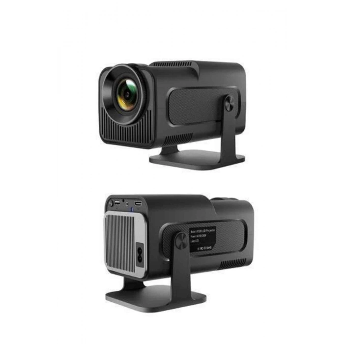 ÇOK SATAN Projektör Siyah Android Taşınabilir Sinema Projeksiyon Wifi Destekli En Güncel Sürüm Akıllı