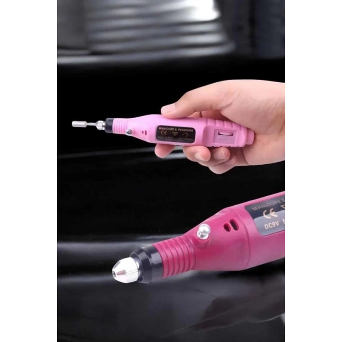 ÇOK SATAN Protez Tırnak Manikür ve Pedikür Seti Elektrikli