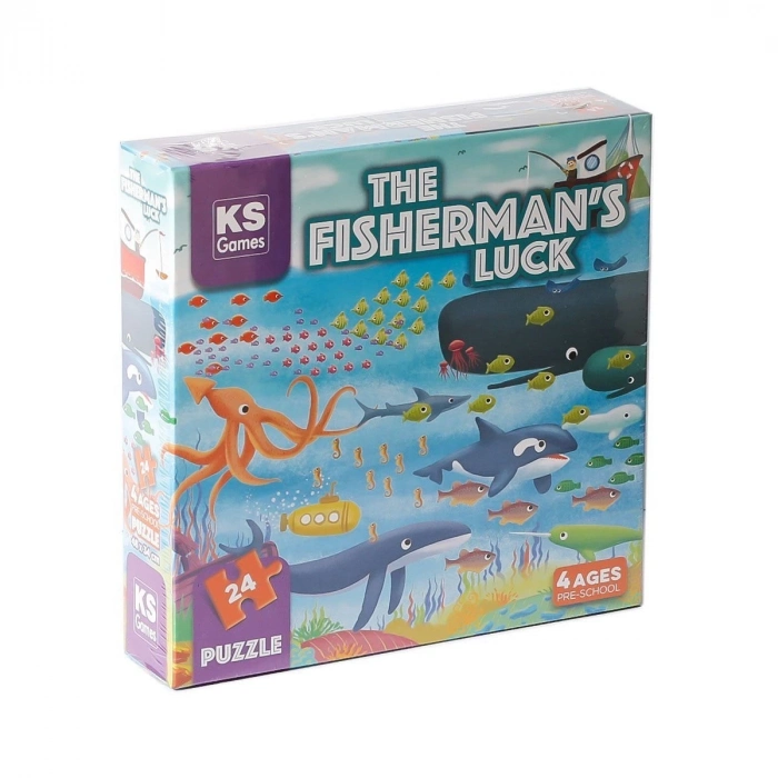 ÇOK SATAN PRS 32708 The Fisherman Sluck Pre School Puzzle -KS Puzzle