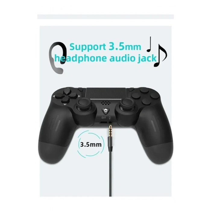 ÇOK SATAN Ps4 Kol Wireless Bt Kablosuz Oyun Kolu Ps4 Joystick Tablet Telefon Pc Uyumlu Titreşimli Oyun Kolu