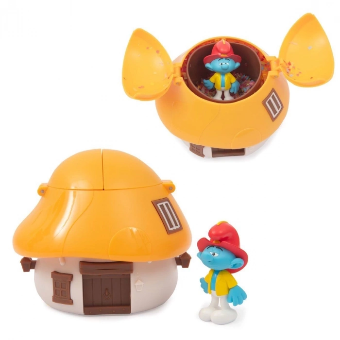 ÇOK SATAN PUF38000 Şirinler Sürpriz Mantar Evi Oyun Seti - - 1 Adet Fiyatıdır
