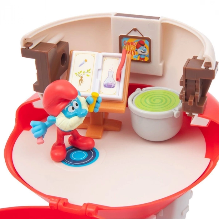 ÇOK SATAN PUF40000 Şirinler Şirin Baba Mantar Evi Oyun Seti