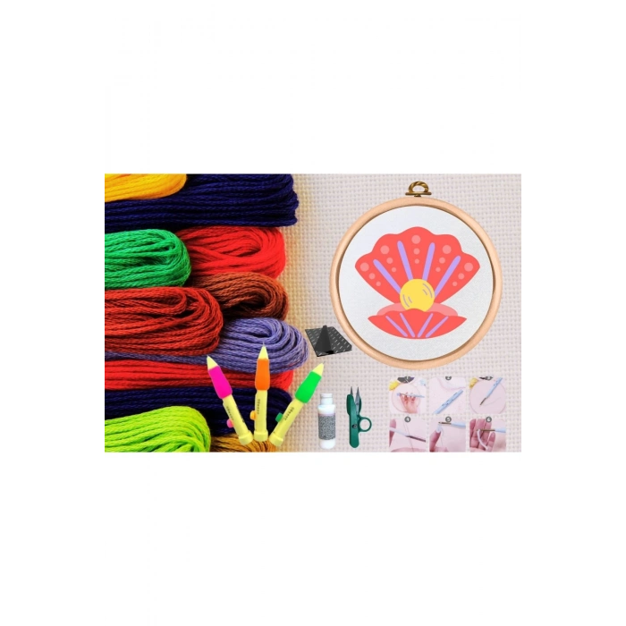 ÇOK SATAN Punch Seti Nakış Seti Kasnaklı Kendin Yap Seti Seri 117