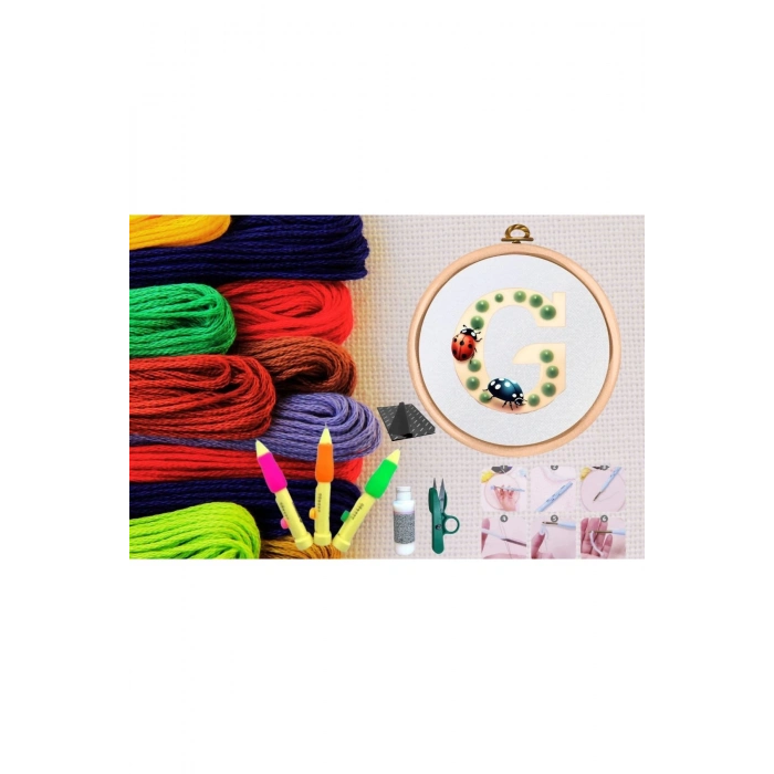 ÇOK SATAN Punch Seti Nakış Seti Kasnaklı Kendin Yap Seti Seri 69