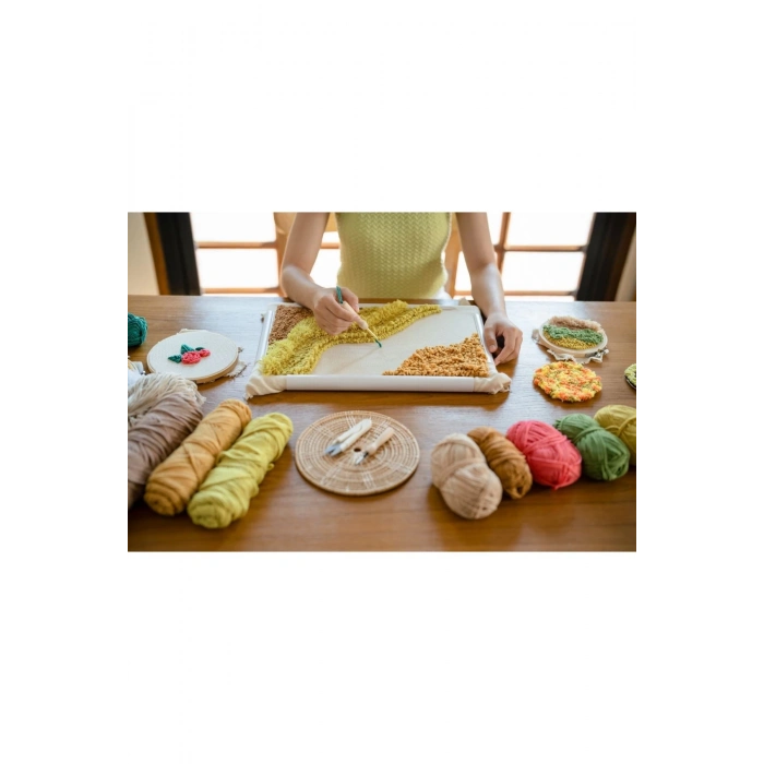 ÇOK SATAN Punch Seti Nakış Seti Kasnaklı Kendin Yap Seti Seri 69