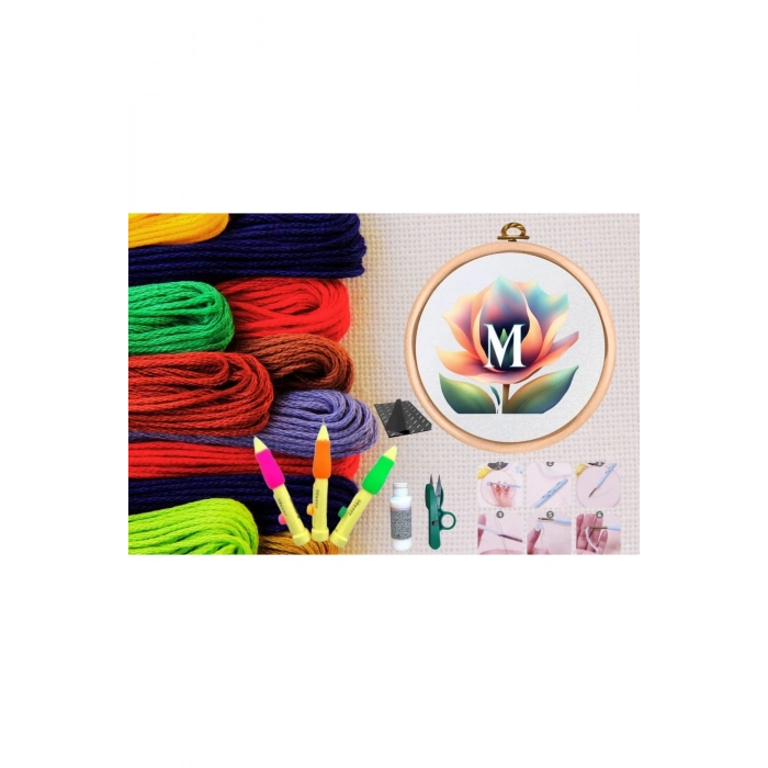 ÇOK SATAN Punch Seti Nakış Seti Kasnaklı Kendin Yap Seti Seri 80